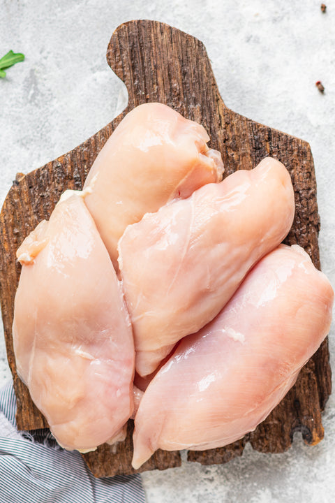 Lot de poitrines de poulet 2x250g