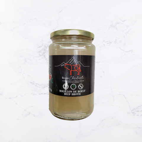 Bouillon d'os de boeuf naturel 675g