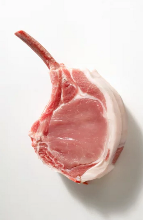 Tomahawk de porc coupe manchon (350g)