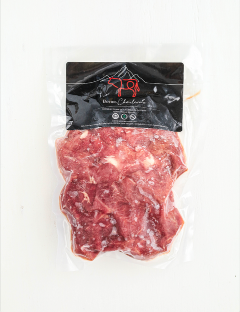 100% Charlevoix natural beef cubes