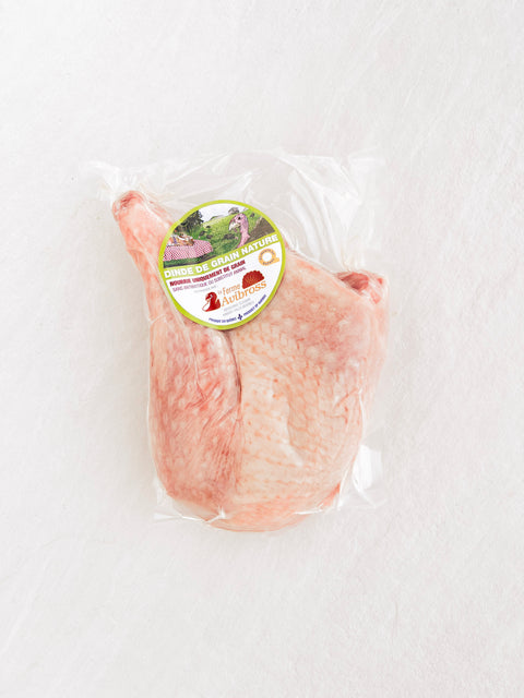 Cuisse de dinde naturelle (900g)