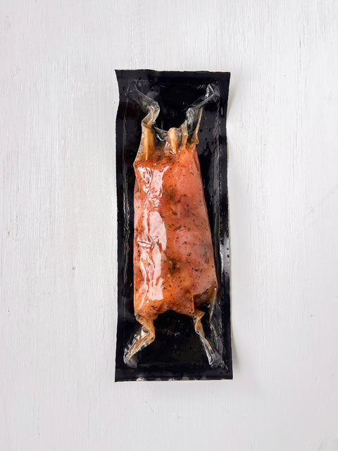 Poitrine de poulet marinée BBQ (170g)