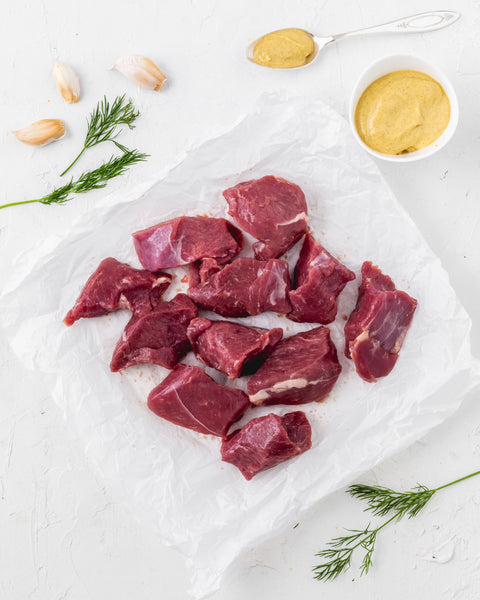 Cubes à ragoût d'agneau naturel (400g)