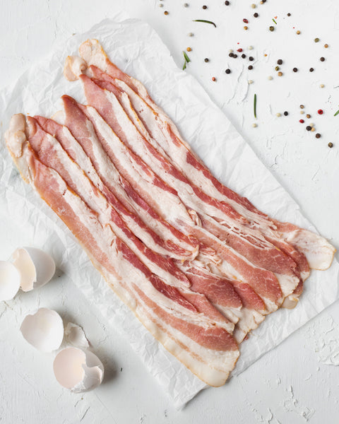 Bacon tranché 100% grain végétal 